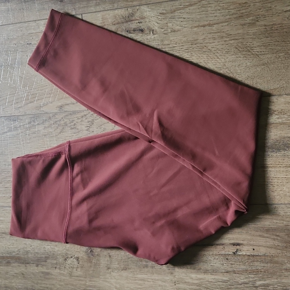 Lululemon Wunder Train Legging 25" Mulled Wine